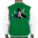Sidney Maurer Original Portrait Of Jay Z The Black Album Mens Varsity Jacket - Mens Varsity Jacket