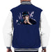Sidney Maurer Original Portrait Of Jay Z The Black Album Mens Varsity Jacket - Mens Varsity Jacket