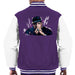 Sidney Maurer Original Portrait Of Jay Z The Black Album Mens Varsity Jacket - Mens Varsity Jacket