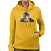 Sidney Maurer Original Portrait Of Jay Z The Black Album Womens Hooded Sweatshirt - Womens Hooded Sweatshirt