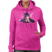 Sidney Maurer Original Portrait Of Jay Z The Black Album Womens Hooded Sweatshirt - Womens Hooded Sweatshirt
