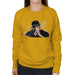 Sidney Maurer Original Portrait Of Jay Z The Black Album Womens Sweatshirt - Womens Sweatshirt