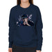 Sidney Maurer Original Portrait Of Jay Z The Black Album Womens Sweatshirt - Womens Sweatshirt