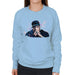 Sidney Maurer Original Portrait Of Jay Z The Black Album Womens Sweatshirt - Womens Sweatshirt