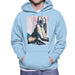 Sidney Maurer Original Portrait Of Kate Moss Nude Mens Hooded Sweatshirt - Mens Hooded Sweatshirt
