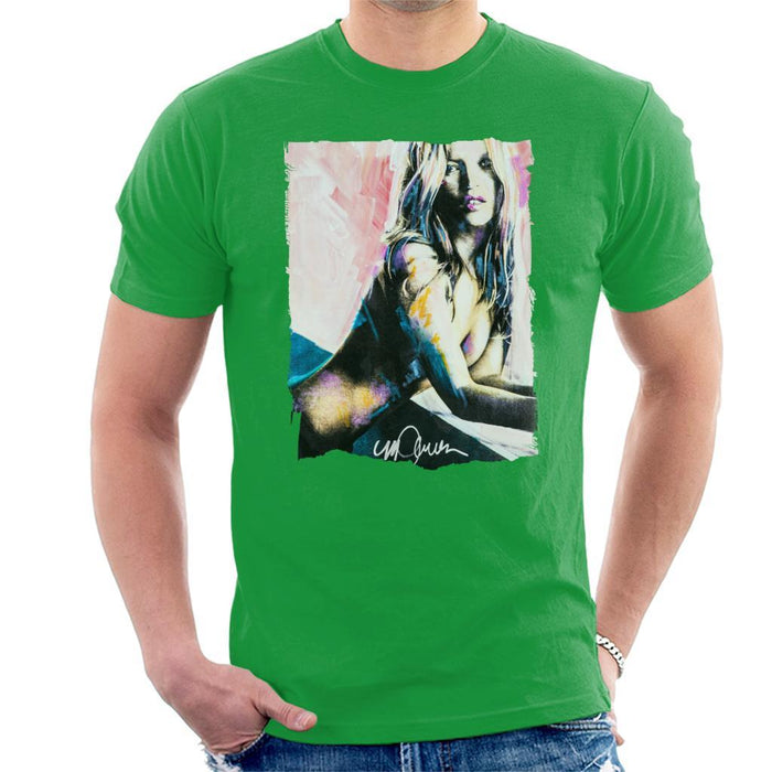 Sidney Maurer Original Portrait Of Kate Moss Nude Mens T-Shirt - Mens T-Shirt