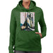 Sidney Maurer Original Portrait Of Kate Moss Nude Womens Hooded Sweatshirt - Womens Hooded Sweatshirt