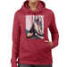 Sidney Maurer Original Portrait Of Kate Moss Nude Womens Hooded Sweatshirt - Womens Hooded Sweatshirt