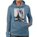Sidney Maurer Original Portrait Of Kate Moss Nude Womens Hooded Sweatshirt - Womens Hooded Sweatshirt