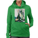 Sidney Maurer Original Portrait Of Kate Moss Nude Womens Hooded Sweatshirt - Womens Hooded Sweatshirt