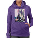 Sidney Maurer Original Portrait Of Kate Moss Nude Womens Hooded Sweatshirt - Womens Hooded Sweatshirt
