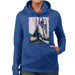 Sidney Maurer Original Portrait Of Kate Moss Nude Womens Hooded Sweatshirt - Womens Hooded Sweatshirt
