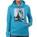 Sidney Maurer Original Portrait Of Kate Moss Nude Womens Hooded Sweatshirt - Womens Hooded Sweatshirt