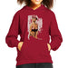 Sidney Maurer Original Portrait Of Kate Moss Pink Hat And Bra Kids Hooded Sweatshirt - Kids Boys Hooded Sweatshirt