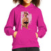 Sidney Maurer Original Portrait Of Kate Moss Pink Hat And Bra Kids Hooded Sweatshirt - Kids Boys Hooded Sweatshirt