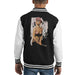 Sidney Maurer Original Portrait Of Kate Moss Pink Hat And Bra Kids Varsity Jacket - Kids Boys Varsity Jacket