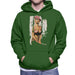Sidney Maurer Original Portrait Of Kate Moss Pink Hat And Bra Mens Hooded Sweatshirt - Mens Hooded Sweatshirt