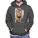Sidney Maurer Original Portrait Of Kate Moss Pink Hat And Bra Mens Hooded Sweatshirt - Mens Hooded Sweatshirt