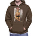 Sidney Maurer Original Portrait Of Kate Moss Pink Hat And Bra Mens Hooded Sweatshirt - Mens Hooded Sweatshirt