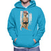 Sidney Maurer Original Portrait Of Kate Moss Pink Hat And Bra Mens Hooded Sweatshirt - Mens Hooded Sweatshirt