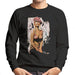 Sidney Maurer Original Portrait Of Kate Moss Pink Hat And Bra Mens Sweatshirt - Mens Sweatshirt