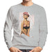 Sidney Maurer Original Portrait Of Kate Moss Pink Hat And Bra Mens Sweatshirt - Mens Sweatshirt