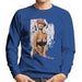 Sidney Maurer Original Portrait Of Kate Moss Pink Hat And Bra Mens Sweatshirt - Mens Sweatshirt