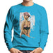 Sidney Maurer Original Portrait Of Kate Moss Pink Hat And Bra Mens Sweatshirt - Mens Sweatshirt