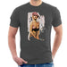 Sidney Maurer Original Portrait Of Kate Moss Pink Hat And Bra Mens T-Shirt - Mens T-Shirt
