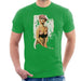 Sidney Maurer Original Portrait Of Kate Moss Pink Hat And Bra Mens T-Shirt - Mens T-Shirt