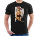 Sidney Maurer Original Portrait Of Kate Moss Pink Hat And Bra Mens T-Shirt - Mens T-Shirt