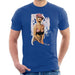 Sidney Maurer Original Portrait Of Kate Moss Pink Hat And Bra Mens T-Shirt - Mens T-Shirt
