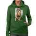 Sidney Maurer Original Portrait Of Kate Moss Pink Hat And Bra Womens Hooded Sweatshirt - Womens Hooded Sweatshirt