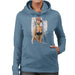 Sidney Maurer Original Portrait Of Kate Moss Pink Hat And Bra Womens Hooded Sweatshirt - Womens Hooded Sweatshirt