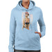 Sidney Maurer Original Portrait Of Kate Moss Pink Hat And Bra Womens Hooded Sweatshirt - Womens Hooded Sweatshirt