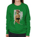 Sidney Maurer Original Portrait Of Kate Moss Pink Hat And Bra Womens Sweatshirt - Womens Sweatshirt