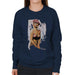 Sidney Maurer Original Portrait Of Kate Moss Pink Hat And Bra Womens Sweatshirt - Womens Sweatshirt