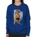 Sidney Maurer Original Portrait Of Kate Moss Pink Hat And Bra Womens Sweatshirt - Womens Sweatshirt