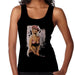 Sidney Maurer Original Portrait Of Kate Moss Pink Hat And Bra Womens Vest - Womens Vest