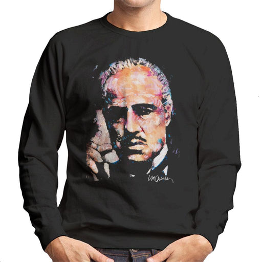 Sidney Maurer Original Portrait Of Marlon Brando Mens Sweatshirt - Mens Sweatshirt