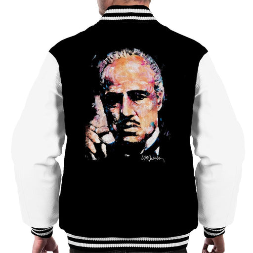 Sidney Maurer Original Portrait Of Marlon Brando Mens Varsity Jacket - Mens Varsity Jacket