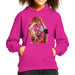 Sidney Maurer Original Portrait Of Michael Jordan Bulls Red Jersey Kids Hooded Sweatshirt - Kids Boys Hooded Sweatshirt
