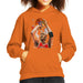 Sidney Maurer Original Portrait Of Michael Jordan Bulls Red Jersey Kids Hooded Sweatshirt - Kids Boys Hooded Sweatshirt
