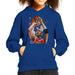 Sidney Maurer Original Portrait Of Michael Jordan Bulls Red Jersey Kids Hooded Sweatshirt - Kids Boys Hooded Sweatshirt