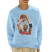 Sidney Maurer Original Portrait Of Michael Jordan Bulls Red Jersey Kids Sweatshirt - Kids Boys Sweatshirt