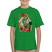 Sidney Maurer Original Portrait Of Michael Jordan Bulls Red Jersey Kids T-Shirt - Kids Boys T-Shirt