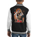 Sidney Maurer Original Portrait Of Michael Jordan Bulls Red Jersey Kids Varsity Jacket - Kids Boys Varsity Jacket