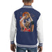 Sidney Maurer Original Portrait Of Michael Jordan Bulls Red Jersey Kids Varsity Jacket - Kids Boys Varsity Jacket