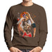 Sidney Maurer Original Portrait Of Michael Jordan Bulls Red Jersey Mens Sweatshirt - Mens Sweatshirt