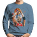 Sidney Maurer Original Portrait Of Michael Jordan Bulls Red Jersey Mens Sweatshirt - Mens Sweatshirt